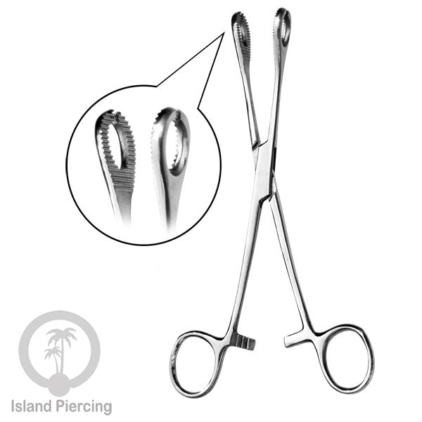 Alat Tindik Tang stainless untuk Studio body Piercing Profesional