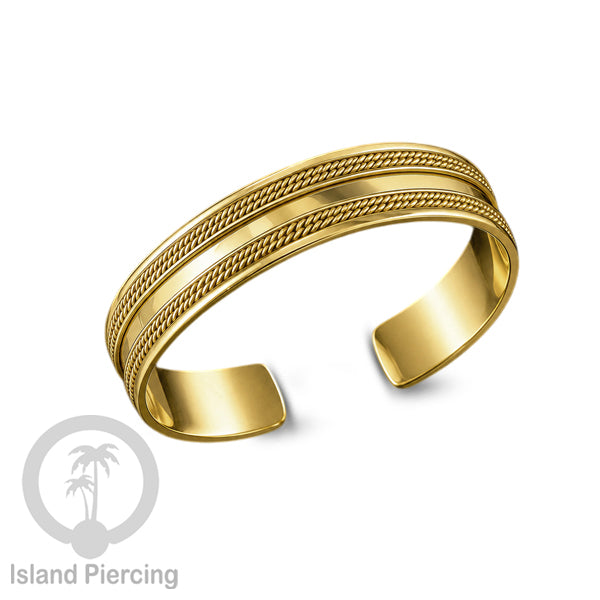 Gelang Tangan buatan Kuningan motif Bali ukuran kecil Bali style Brass Bangles