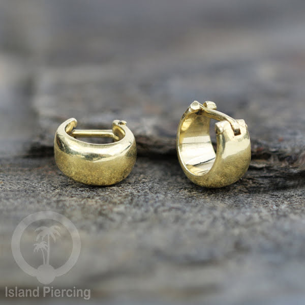Anting-anting Kuningan ukuran kecil, Brass Ear-cuff Earrings 100% nickel free