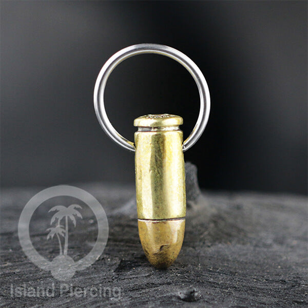 BCR piercing stainless dengan dekorasi kuningan banyak pilihan