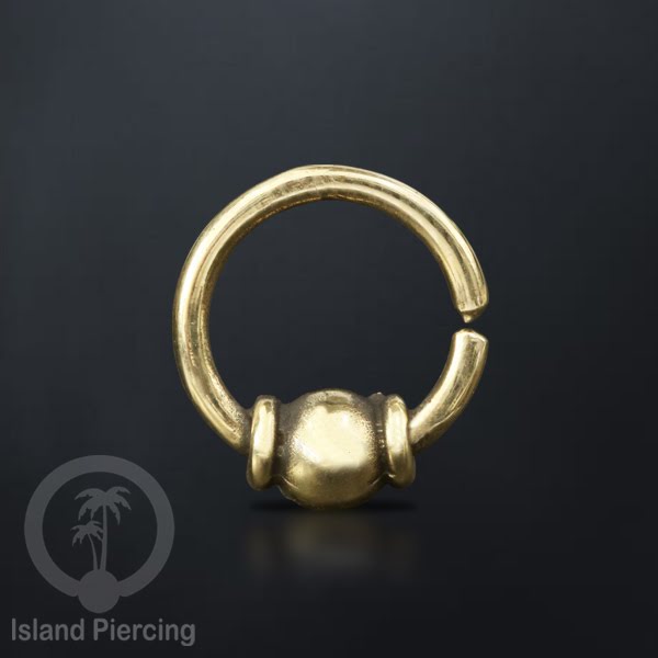 Septum piercing dan Tindik anting kuningan, Daith, Tragus dan Helix Piercing