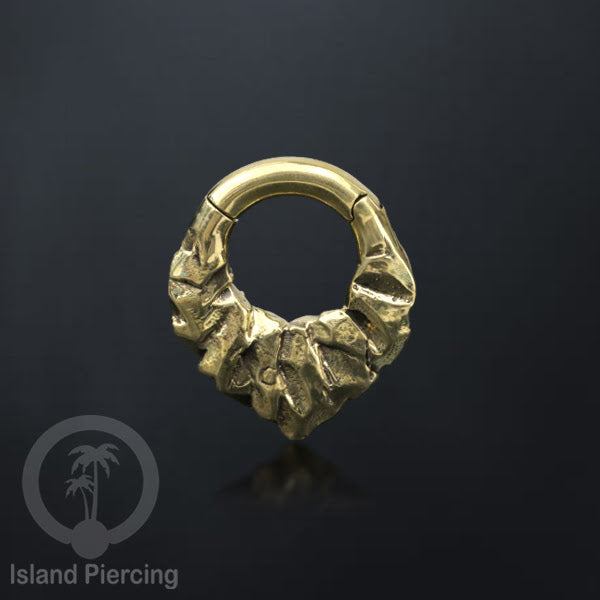 Brass Body Piercing Expander, Tindik Lubang Kuping Besar, Perhiasan Tindik Kuningan