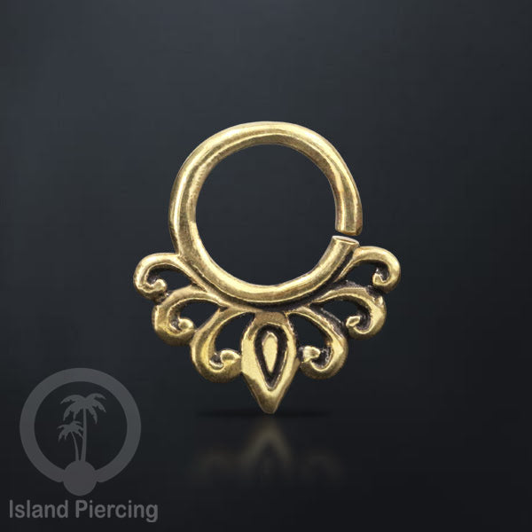 Septum Piercing dan Tindik anting Kuningan telinga Tragus dan Helix Piercing 1.6mm