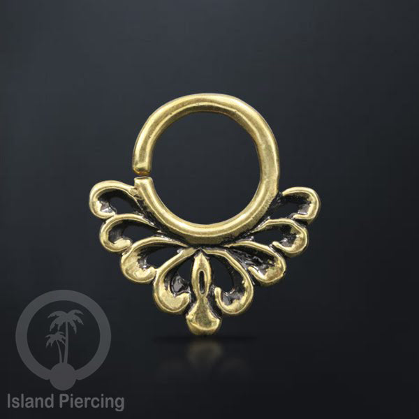 Septum Piercing dan Tindik anting Kuningan telinga Tragus dan Helix Piercing 1.6mm