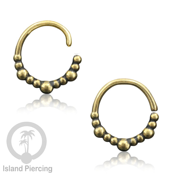 Septum Piercing dan Tindik anting Kuningan telinga Helix dan Tragus Piercing Istimewa
