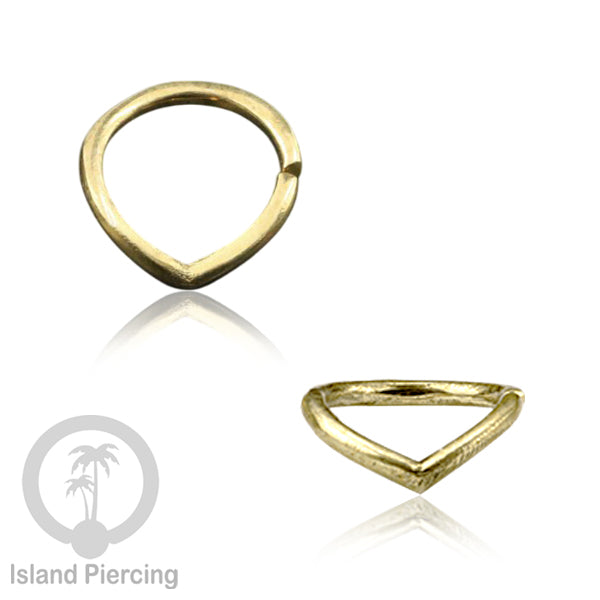 Septum Piercing dan Tindik anting Kuningan telinga Tragus, Daith & Helix Piercing