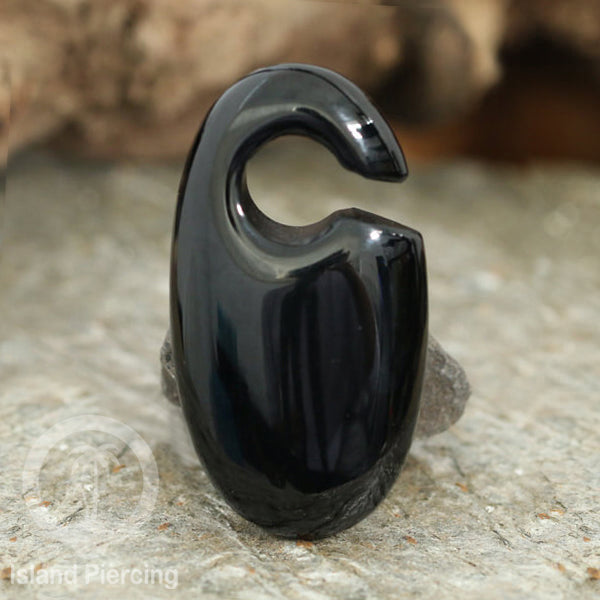 Anting Tindik Kaca Pyrex Piercing khusus Lubang Telinga Besar Glass Ear Weight
