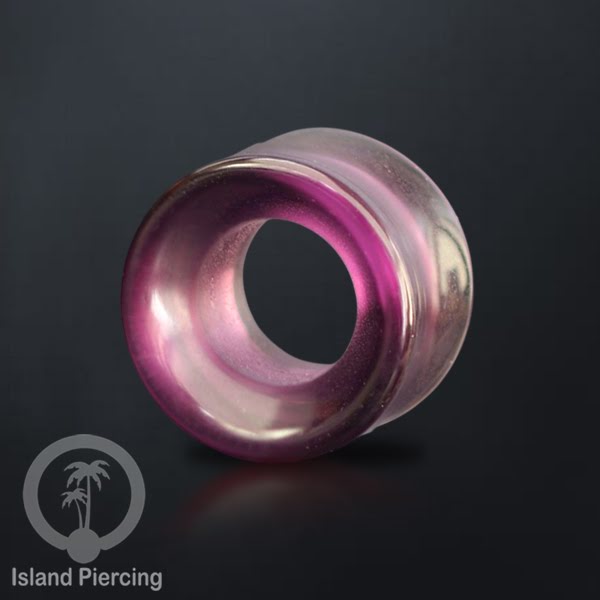 Anting Ear Tunnel model Piercing Kaca Pyrex. Piercing tunnel dengan banyak variasi warna