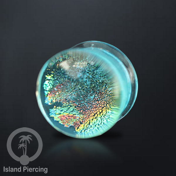 Glass Ear Plug model Piercing Kaca Pyrex. Tindik plug kaca dengan banyak variasi model