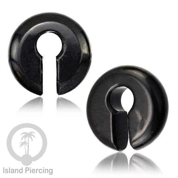 Anting Tindik Batu Piercing bundar khusus Lubang Telinga Besar Stone Ear Weight