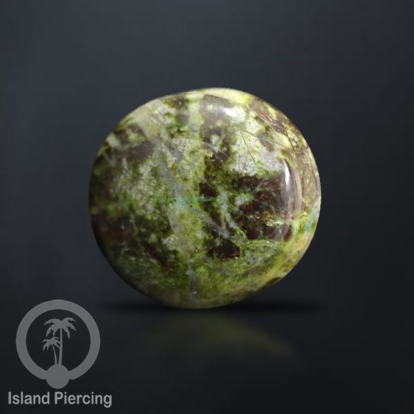 Genuine stone ear plugs untuk tinidik Piercing large Gauge, ONYX, JADE, TURQUIOISE