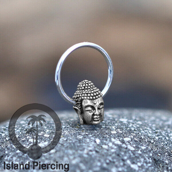 BCR piercing stainless dengan dekorasi kuningan putih banyak pilihan