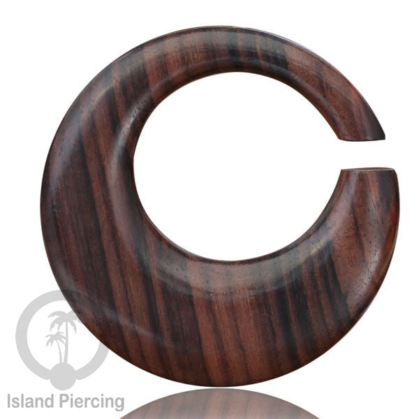 Tindik Anting Piercing Kayu Sono polos Ear-weight khusus telinga lubang besar.