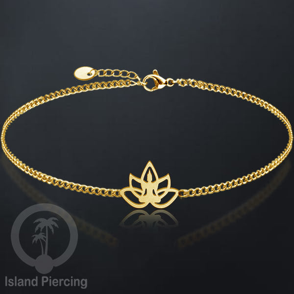Gelang Tangan buatan Stainless Steel banyak pilihan motif. Cocok untuk Anak dan Dewasa, warna gold.