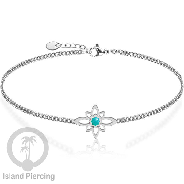 Gelang stainless steel dengan berbagai desain dan hiasan epoksi. Warna silver.