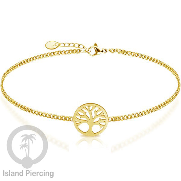 Gelang Tangan buatan Stainless Steel banyak pilihan motif. Cocok untuk Anak dan Dewasa, warna gold.