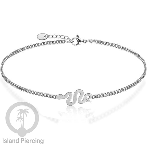 Gelang stainless steel, gelang laba-laba, gelang papan selancar, gelang ular, gelang mandala, warna silver.