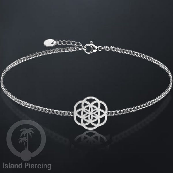 Gelang stainless steel, peace sign gelang, flower of life gelang, bat gelang, surf gelang, warna silver