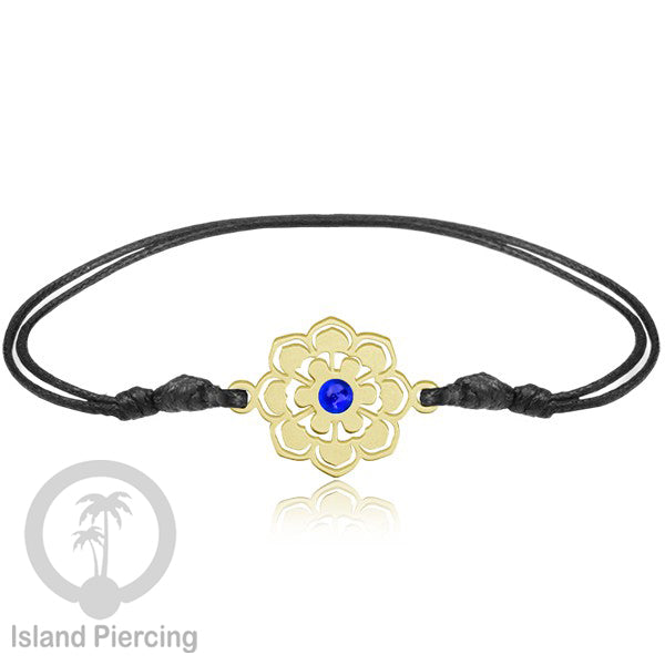 Gelang Tangan Stainless Steel desain Geometric dan Bunga warna gold isi warna Epoxy