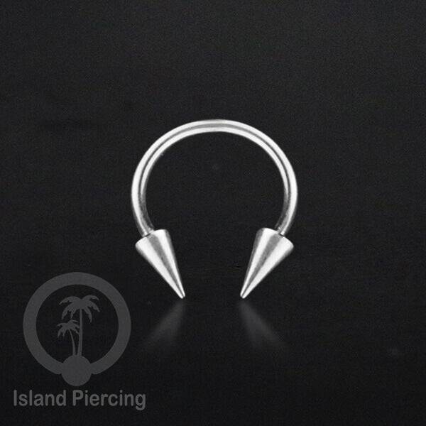 Circular Barbell model yang polos warna silver dan hitam pilihan 3 model