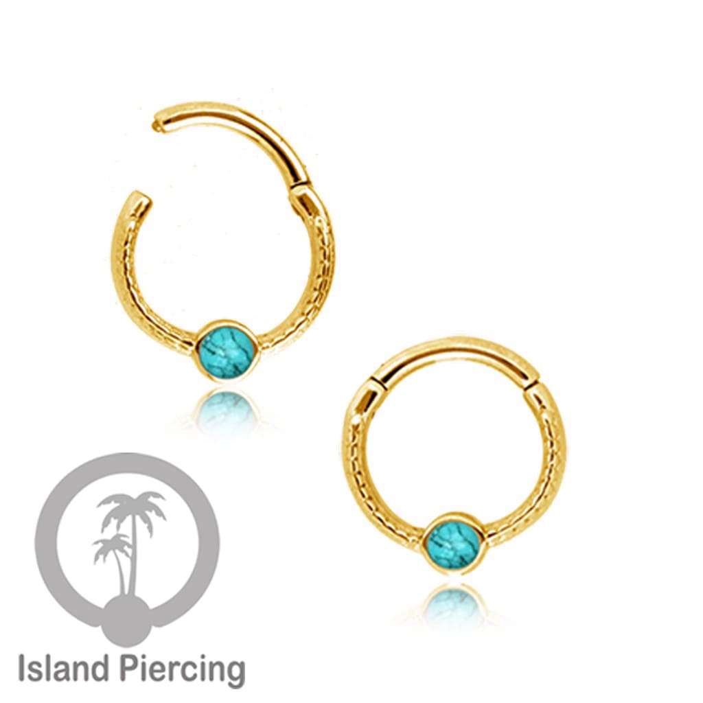 Hinged Segment Ring Piercing Tragus Anting Labret