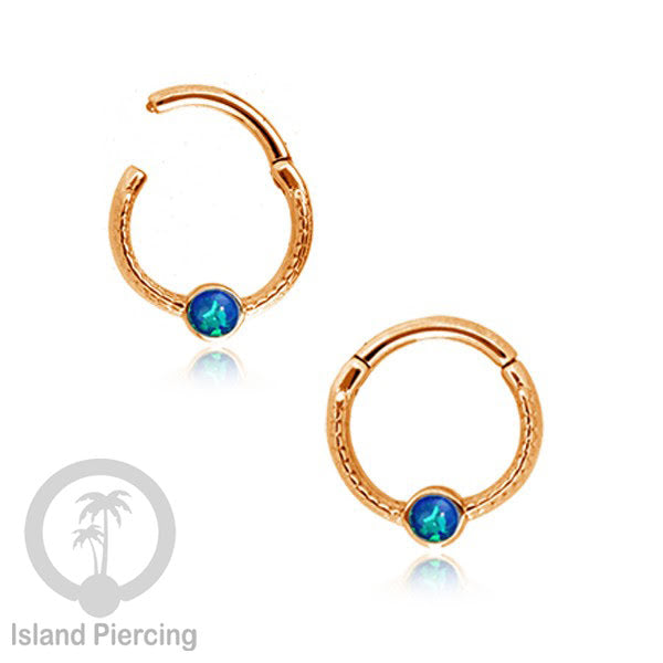 Hinged Segment Ring Piercing Tragus Anting Labret