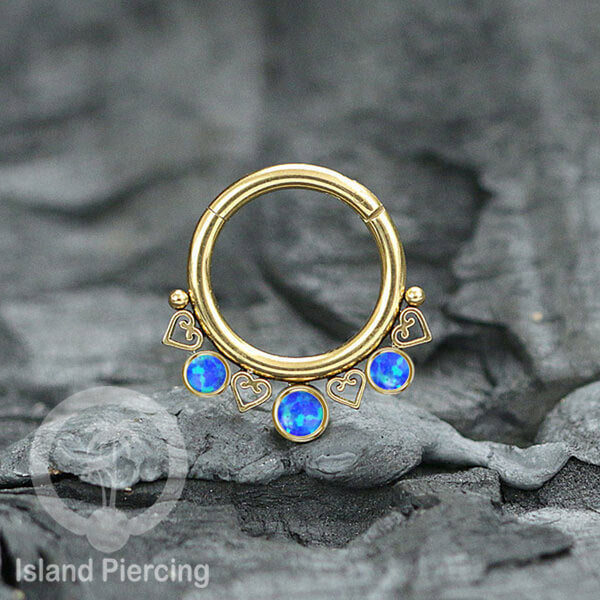 Stainless Anting Piercing Tragus Anting Labret Septum Tiga batu