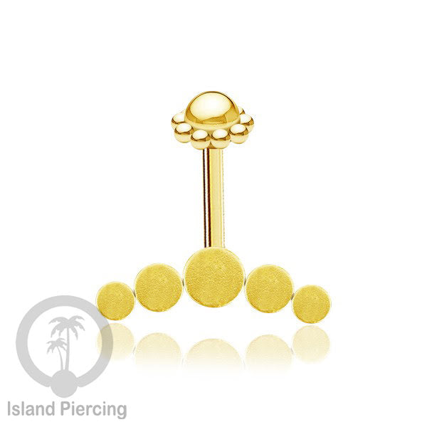 Anting Tindik Helix Piercing Stainless pilihan warna gold atau silver Helix Body Jewelry