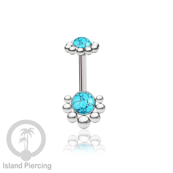 Anting Piercing Helix Stainless warna silver dengan batu banyak variasi, anting tindik baja beda