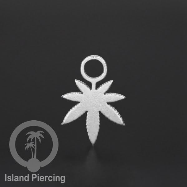 Body Jewelry Charm stainless yang bisa di pasang sebagai DIY warna silver