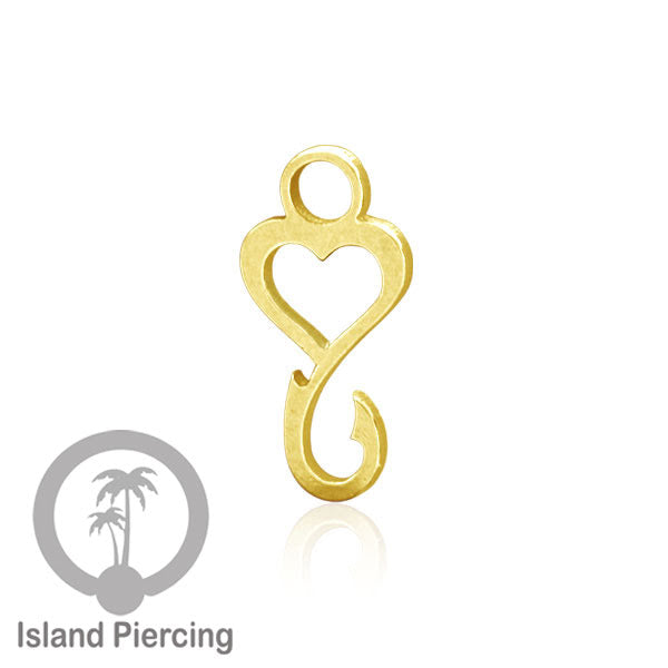 Jewelry Charm, Liontin stainless kecil, steel charm, Liontin perhiasan anting, warna gold.