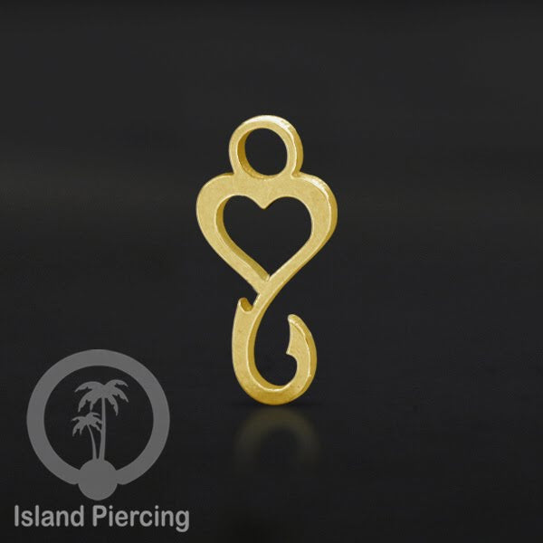Jewelry Charm, Liontin stainless kecil, steel charm, Liontin perhiasan anting, warna gold.