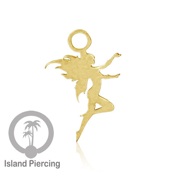 Body Jewelry Charm, liotin kecil, Stainless charm, steel charm, bracelet charm, warna gold.