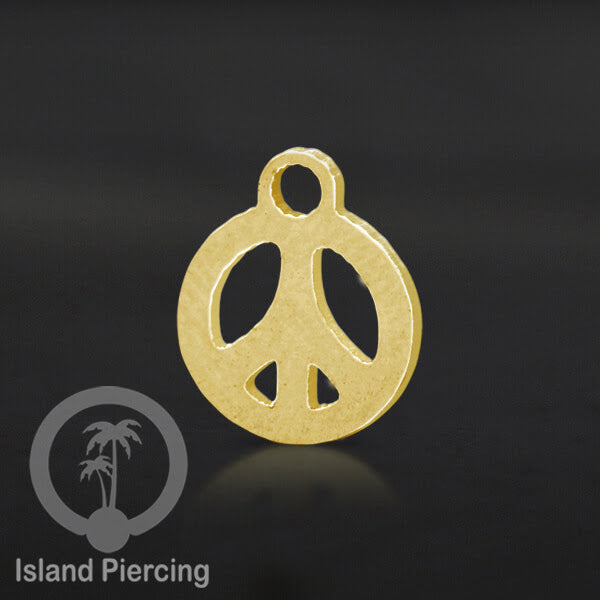 Body Jewelry Charm, liotin kecil, Stainless charm, steel charm, bracelet charm, warna gold.