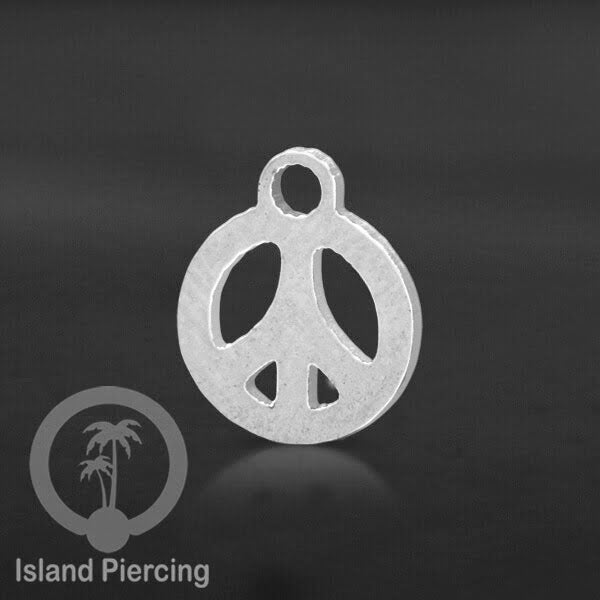 Body Jewelry Charm, liotin kecil, Stainless charm, steel charm, bracelet charm, warna silver.