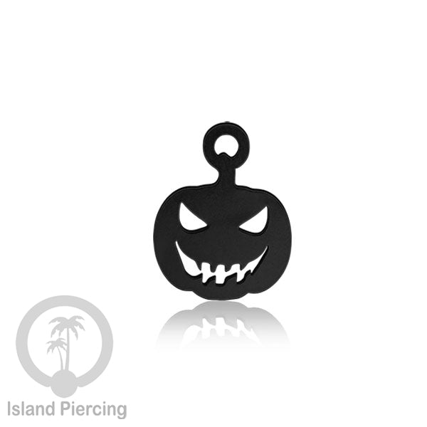Body Jewelry Charm Stainless Liotin model Halloween Gothic jewelry warna hitam, tengkorak sihir peti...