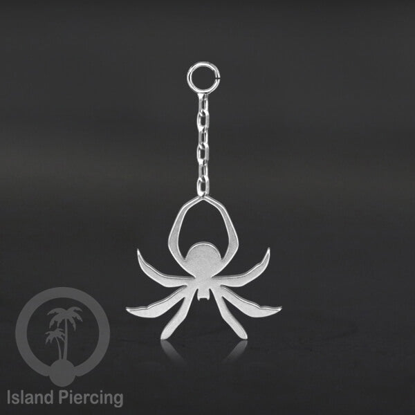 Body Jewelry Charm Stainless Liotin model Halloween Gothic jewelry warna silver, tengkorak sihir peti...
