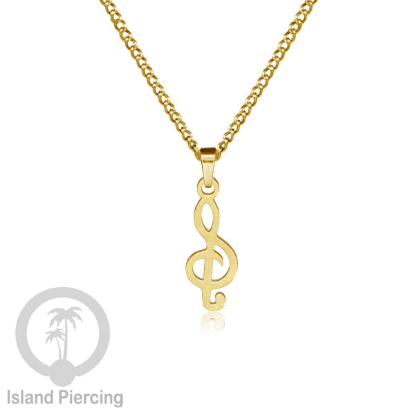 Kalung Stainless Necklace Liontin kecil warna Gold motif Ular, Salip, Peti ,Nada, Yogi...
