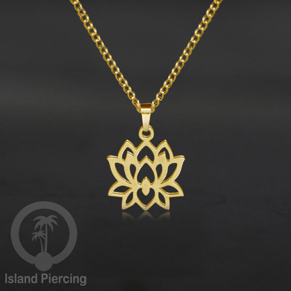 Steel Chain Necklace with Charm, Aksesoris Kalung Stainless dengan Liontin kecil