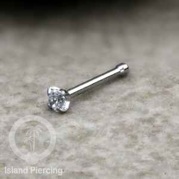 Nose pin piercing jewelry perhIasan hidung warna silver, gold dan rose gold