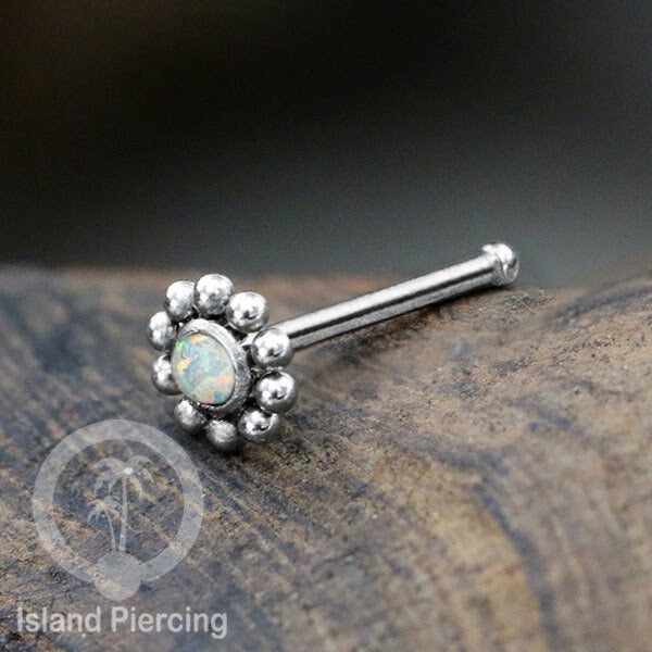 Nose Pin Piercing Jewelry Perhiasan Hidung banyak variasi warna silver dengan Kristal dan Batu