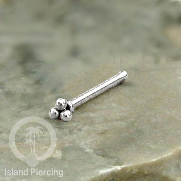 Nose Pin Piercing Jewelry Perhiasan Hidung banyak model istimewa warna silver