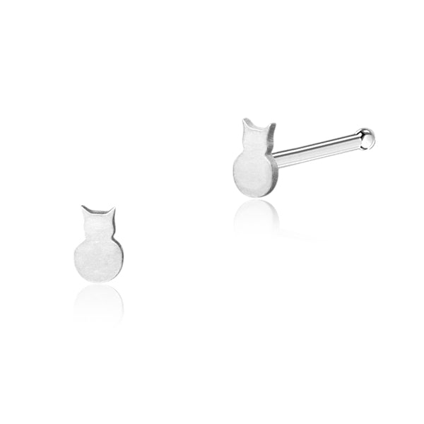 Nose Pin Piercing Jewelry Perhiasan Hidung warna silver byk pilihan motif menarik
