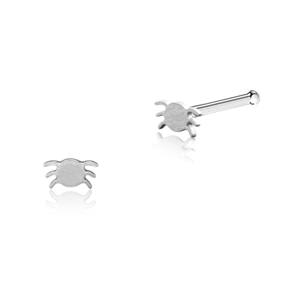 Nose Pin Piercing Jewelry Perhiasan Hidung warna silver byk pilihan motif menarik