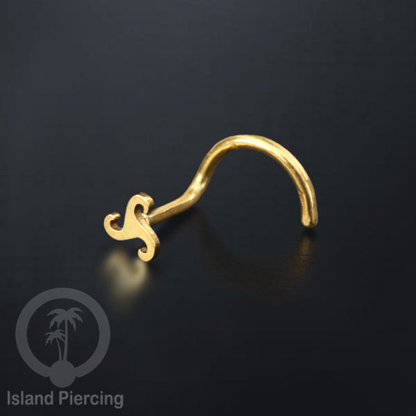 Perhiasan Tindik Hidung Stainless Nose Piercing Jewelry warna gold banyak pilihan desain