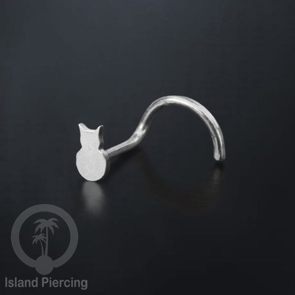Perhiasan Tindik Hidung Stainless Nose Piercing Jewelry warna silver banyak pilihan desain