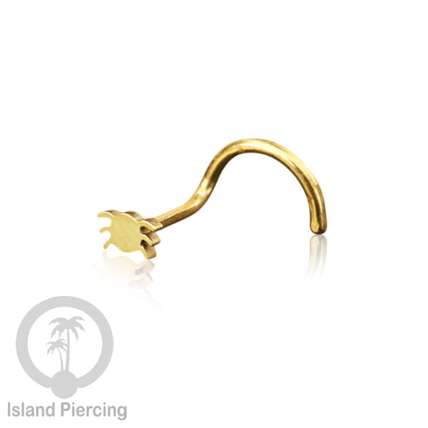 Perhiasan Tindik Hidung Stainless Nose Piercing Jewelry warna gold banyak pilihan desain