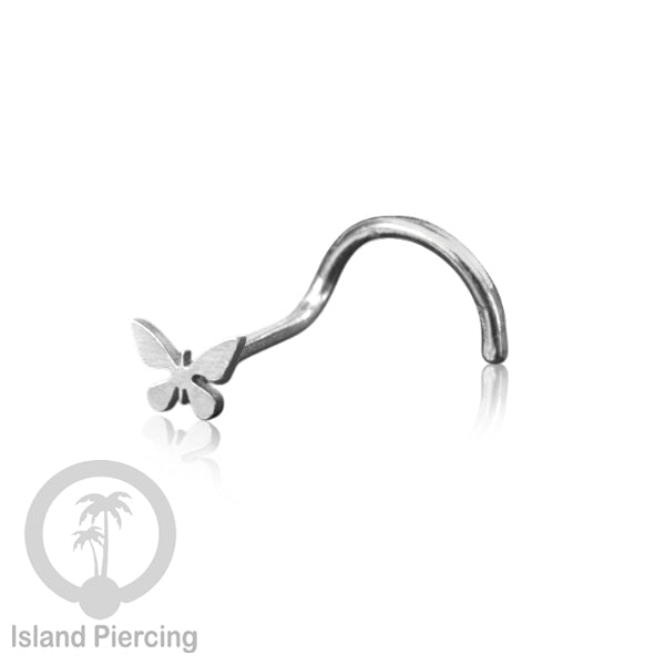 Perhiasan Tindik Hidung Stainless Nose Piercing Jewelry warna silver banyak pilihan motif