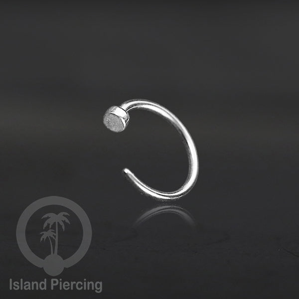 Nose Piercing Jewelry Perhiasan Hidung Nose Ring polos warna silver & gold
