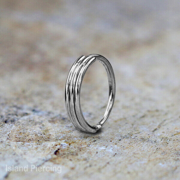 Nose Ring Piercing Jewelry Perhiasan Hidung banyak model keren warna silver